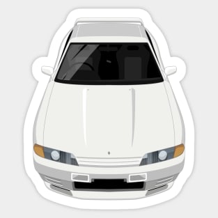 Skyline GTR V Spec R32 - White Sticker